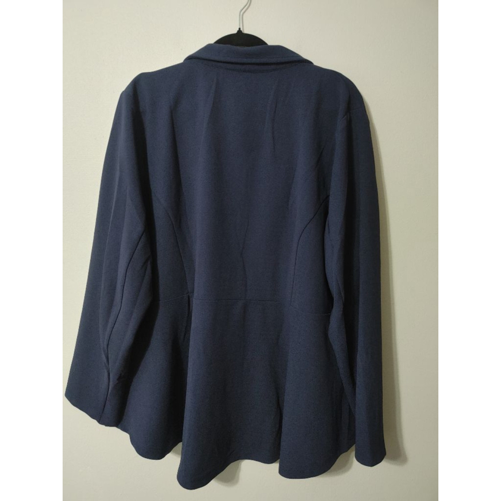 Women's Agnes Orinda Navy Blazer Plus Size 3X - Picture 2 of 8